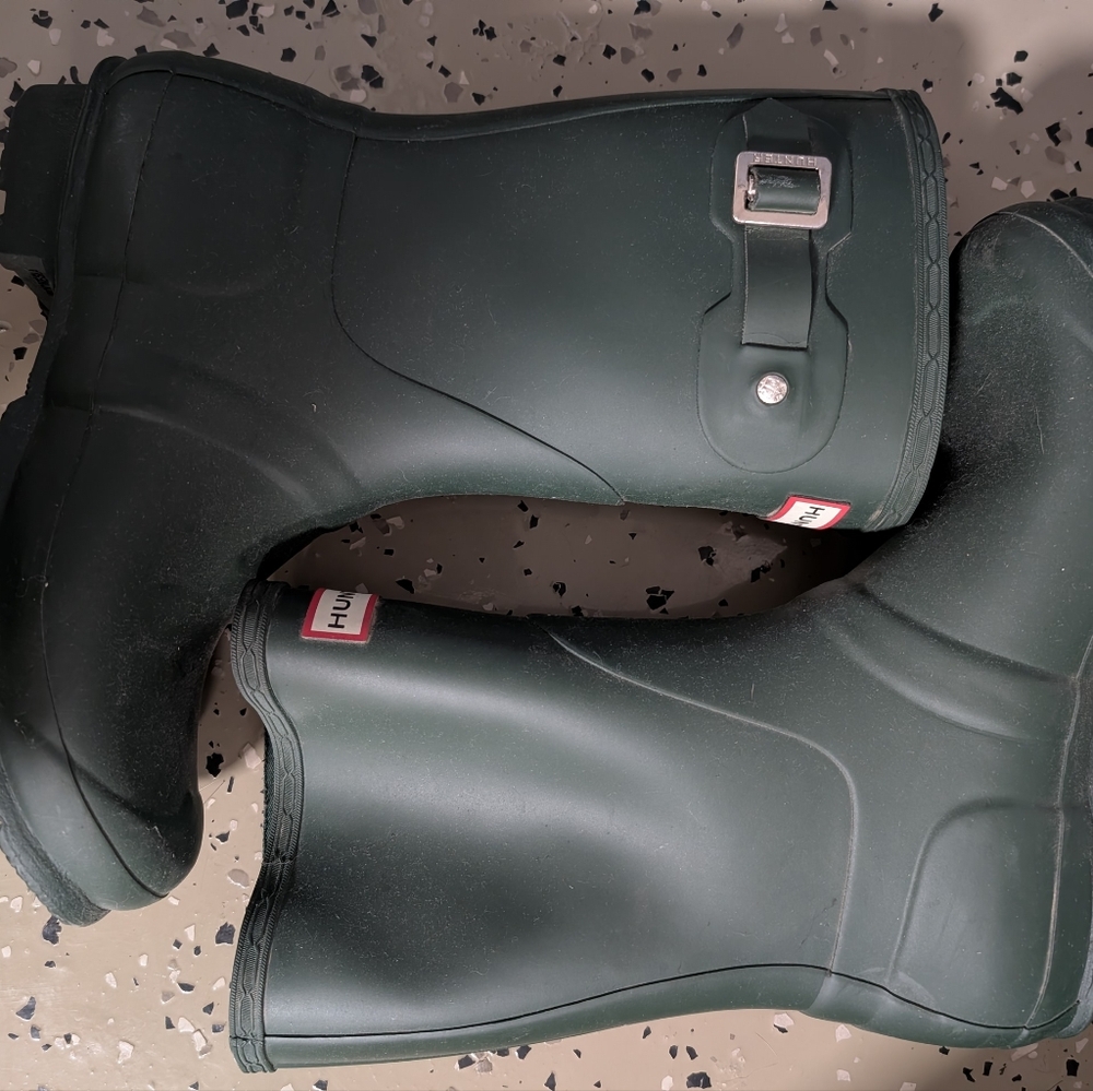 Green Women's Hunter Rain Boots